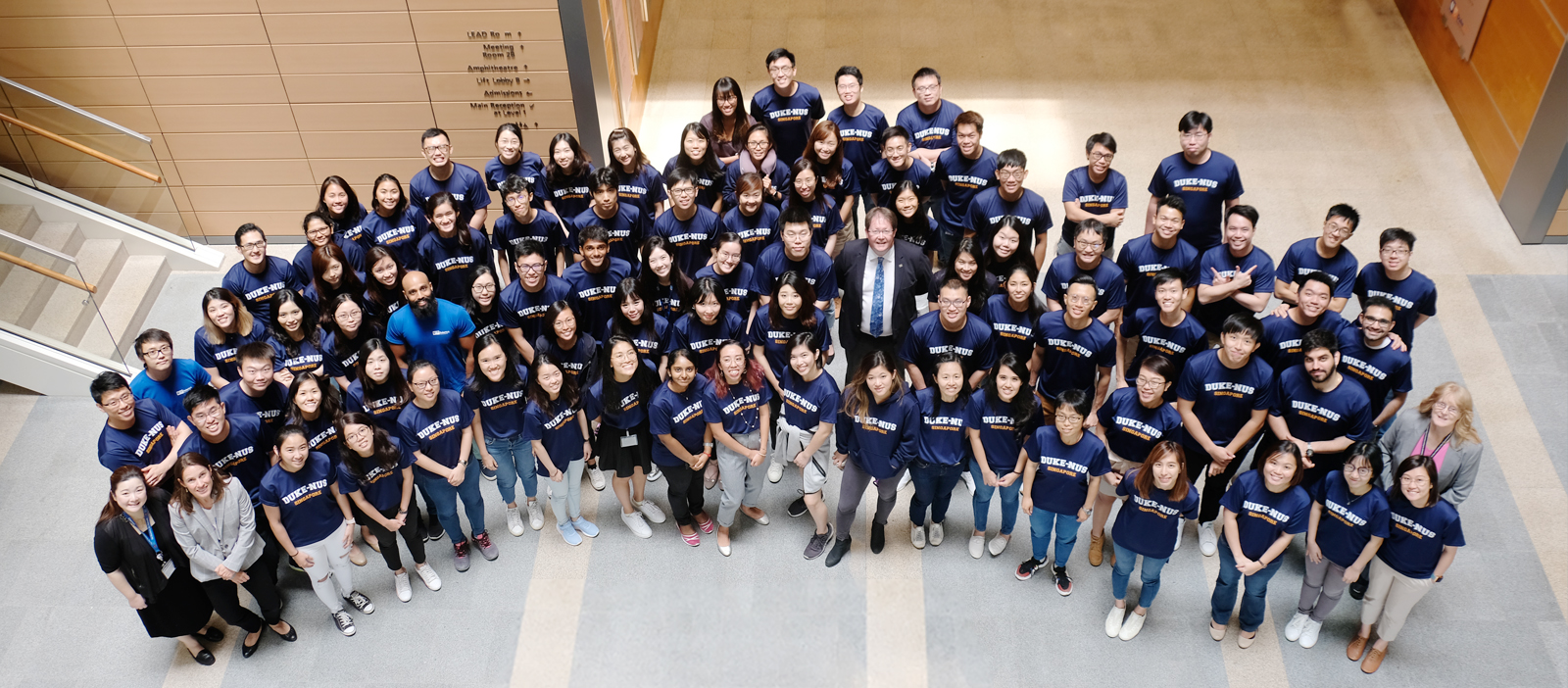 Class of 2023 with Prof Ian Curran