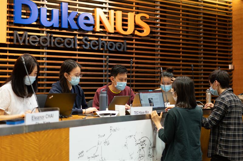 Students in LEAD room