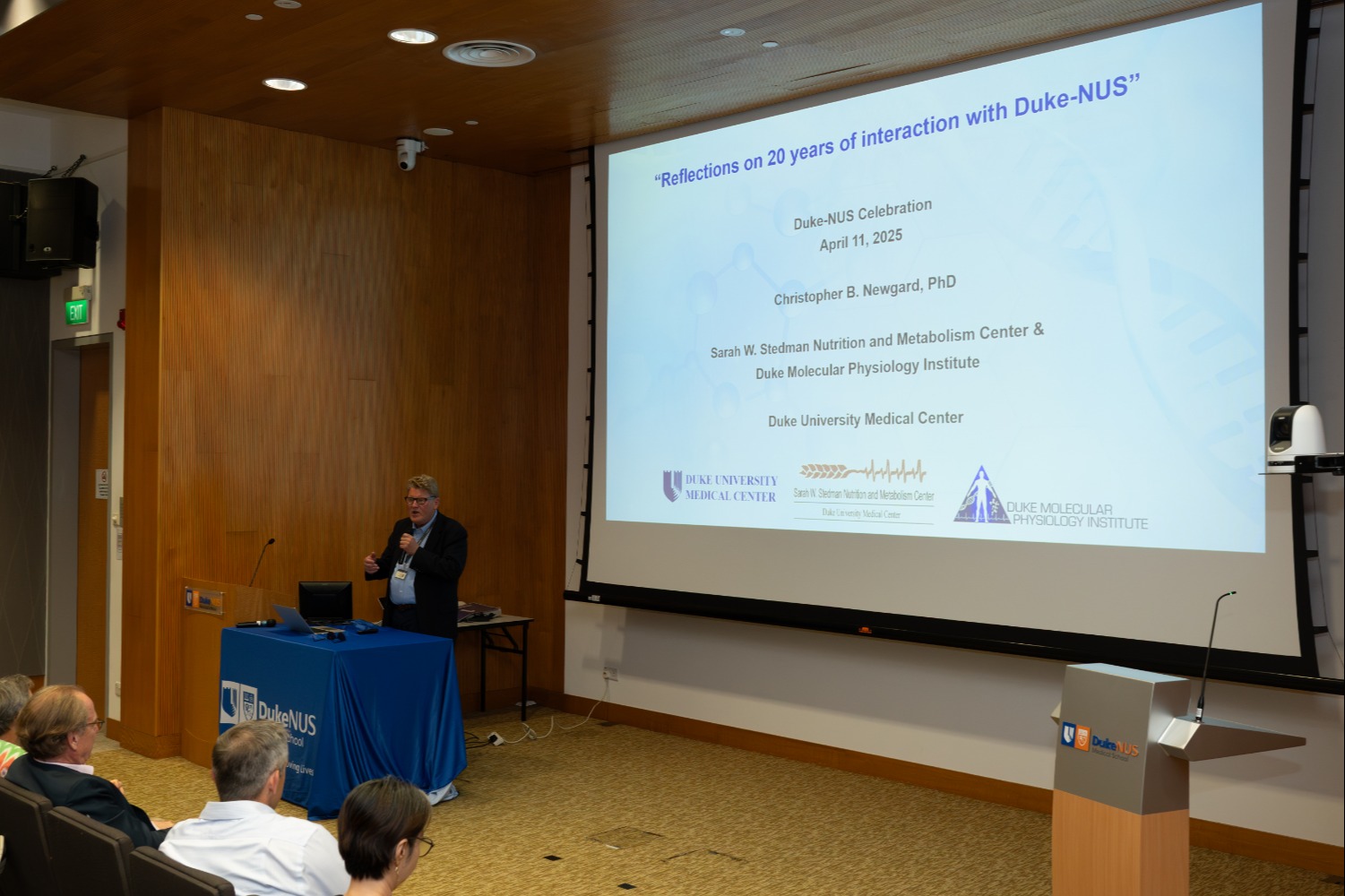 Professor Chris Newgard looks back on his 20 years of interaction with Duke-NUS and the research collaborations forged
