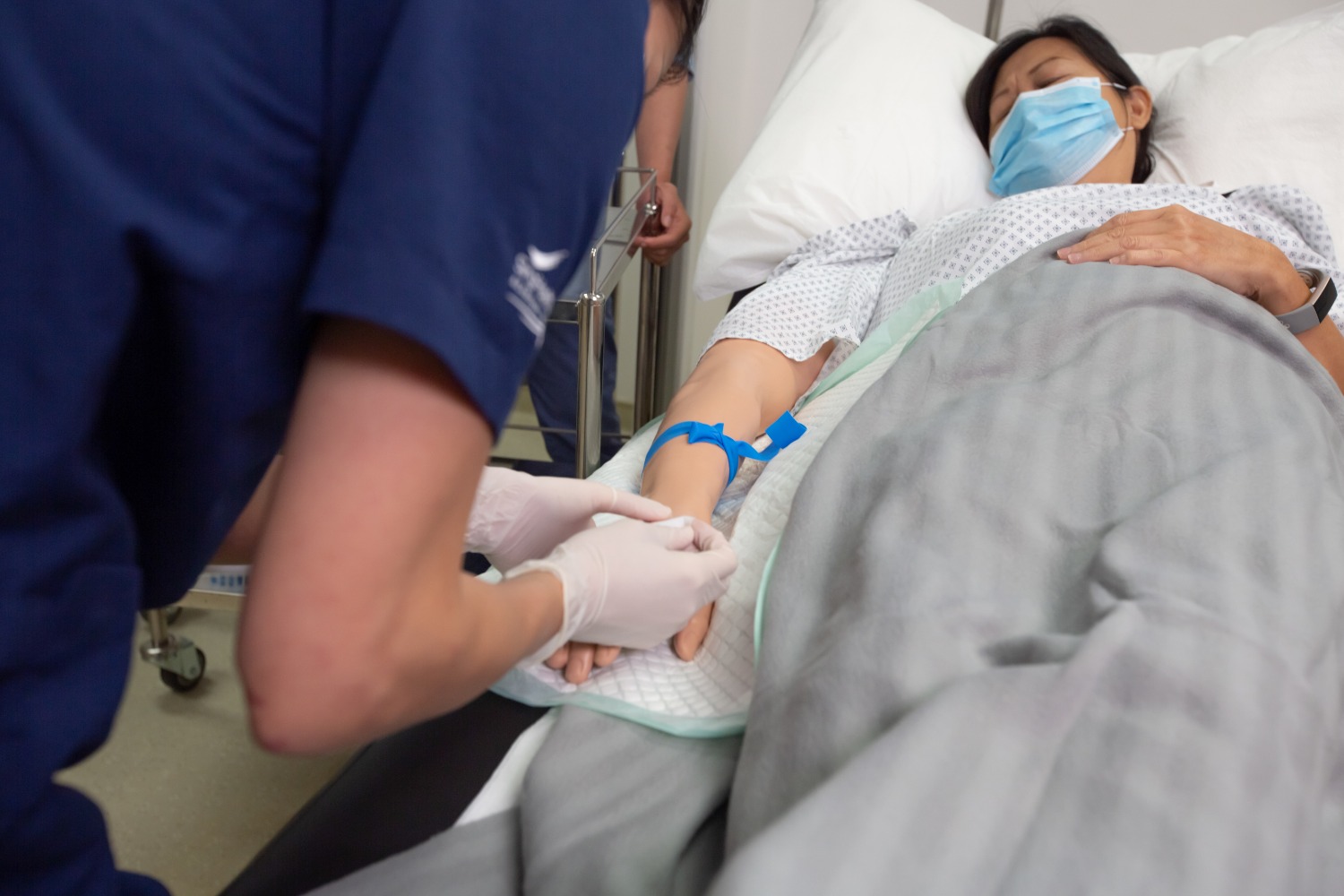 In the CPC, the students practise in highly realistic environments, sometimes with staff simulating the patients’ demeanours and physical presence.