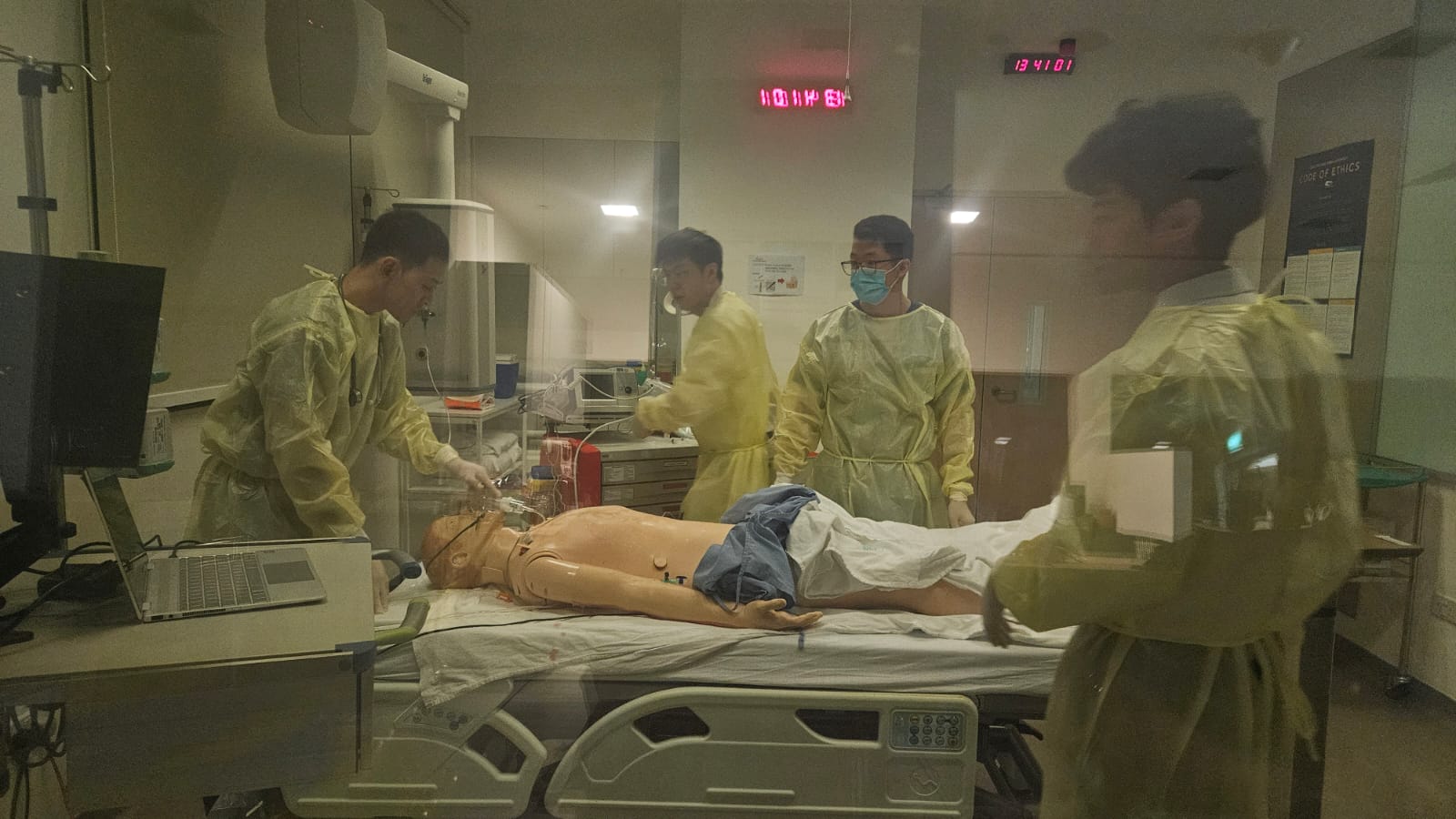 Simwars team training in action 1