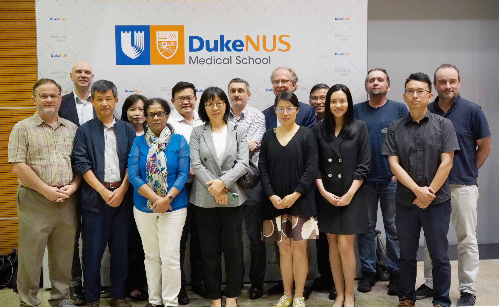 The DYNAMO team shares a photo after a meeting in 2024 // Credit: Courtesy of Thomas Coffman