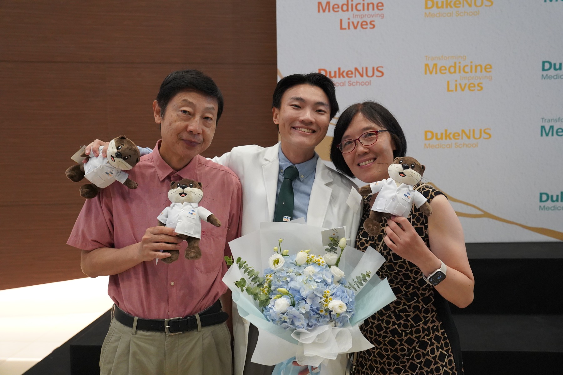 Tony with his family