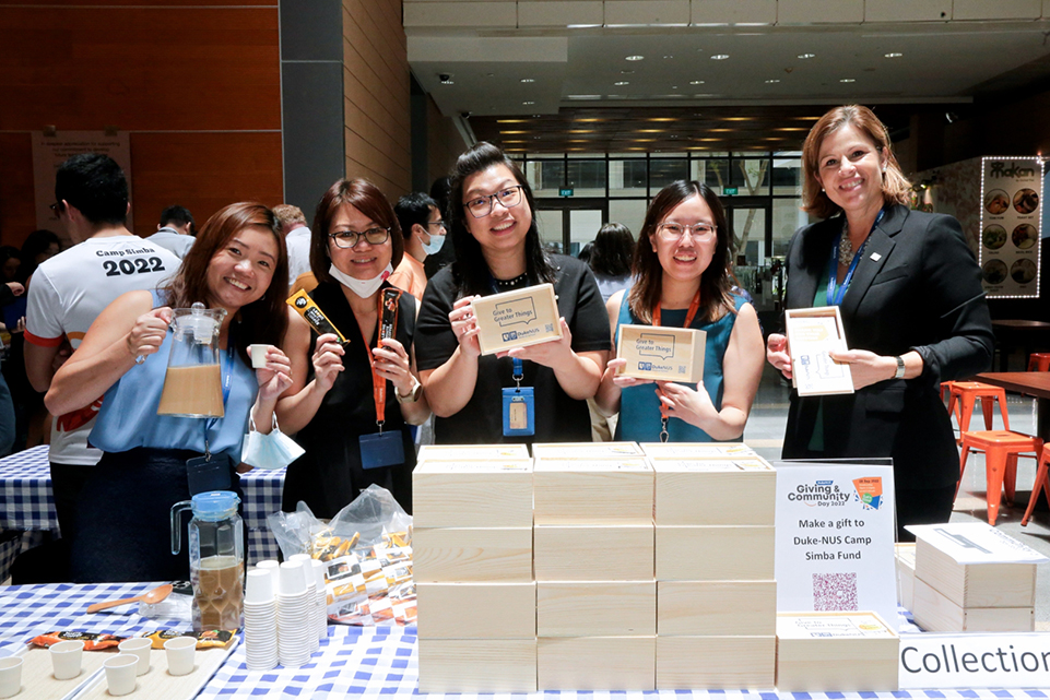 Duke-NUS staff giving 2022 Duke-NUS staff giving 2022
